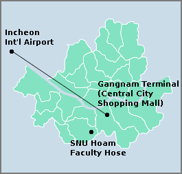 Airport Limousine Bus (Gangnam Terminal) Route